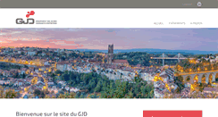 Desktop Screenshot of gjd.ch